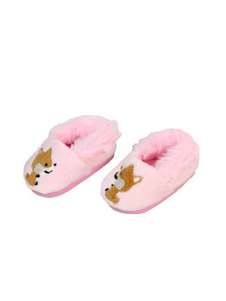Pink Fox Slippers Fits 18" American Girl Doll Clothing Shoes1