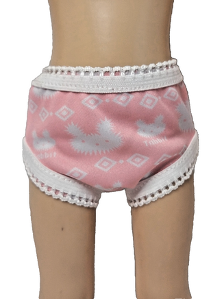 Bunny Rabbit Underwear 3 Pack Fits 14.5 Wellie Wisher American Girl Doll Clothes2