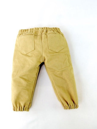 Beige Pants Fits 18" American Boy Girl Doll Clothing1