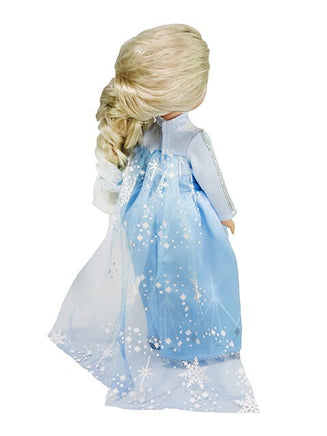 Frozen 2 Elsa Inspired Dress Fits 14.5" Wellie Wisher American Girl Doll Clothes1