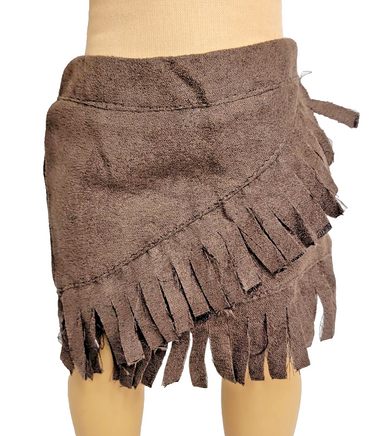 Brown Fringe Skirt Fits 18" American Girl Doll Clothing0