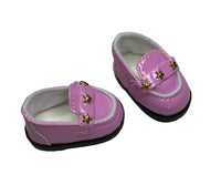Pink Star Loafers Fits 14.5" Wellie Wisher American Girl Doll Shoes.3