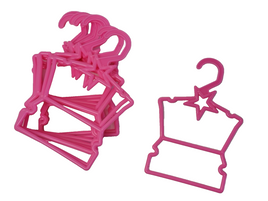 Pink Star Display Hangers 10 Pack Fits 14.5" Wellie Wisher American Girl Doll0