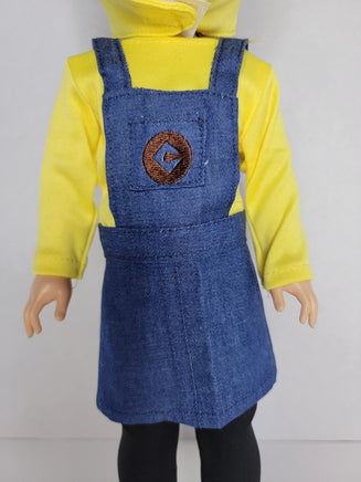 Minion Outfit Fits 14.5" Wellie Wisher American Girl Doll Clothing1