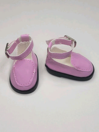 Pink Buckle Shoes Fits 14.5" Wellie Wisher American Girl Doll Shoes3
