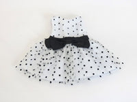 White And Black Polka Dot Dress Fits 18" American Girl Doll Clothing1