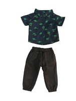 Dinosaur Pant Set Fits 18" American Boy Girl Doll Clothing1