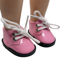 Pink Shoes Fits 14.5" Wellie Wisher American Girl Doll Shoes0