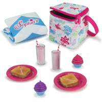Picnic Lunch Cooler 10pc Fits 18" American Girl Doll Accessories Food Play Sets0