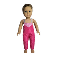 Magenta And Light Pink Snowsuit Fits 18" American Girl Doll Clothes2