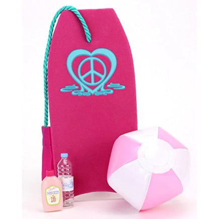 Ruffle Bikini Boogie Board Ball Water Lotion Fits 18" American Girl Doll Clothes3