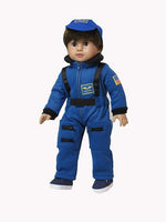 Blue Astronaut Suit Hat Fits 18" American Boy Girl Doll Clothing0
