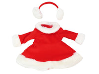 Red And White Figure Skater Dress Earmuffs  Fits 18" American Girl Doll Clothing1