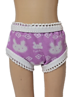 Bunny Rabbit Underwear 3 Pack Fits 14.5 Wellie Wisher American Girl Doll Clothes1