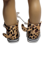 Cheeta Tail Sneakers Fits 18" American Girl Doll Clothing Shoes2
