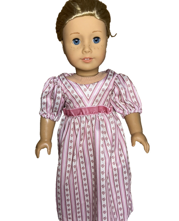 English Rose Victorian Dress Fits 18" American Girl Doll Clothing2
