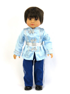 Prince Charming Costume Pant Set Fits 18" American Boy Girl Doll Clothing0