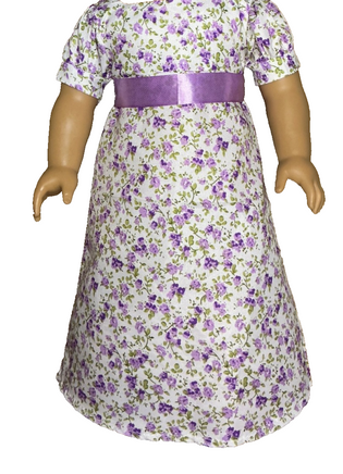 Purple Victorian Gown Fits 18" American Girl Doll Clothing2
