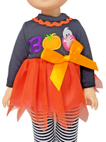 Halloween Boo Pant Set Fits 14.5" Wellie Wisher American Girl Doll Clothing1